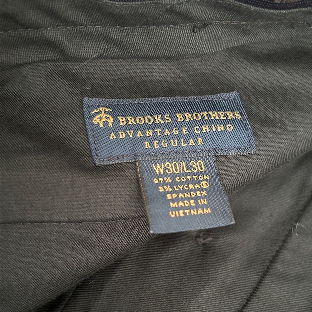 Brooks Brothers Classic Navy Trousers